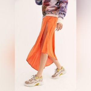NWT Free People Lola asymmetrical skirt